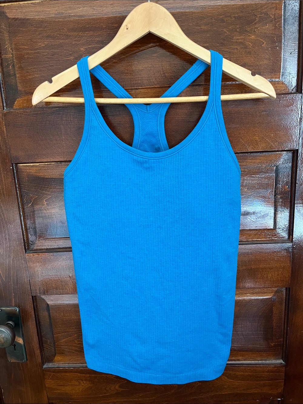 lululemon athletica Bright Blue Racerback Tank